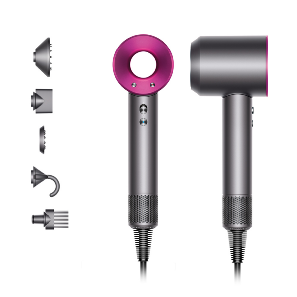 Dyson® | Supersonic Hairdryer - Nickel/Fuchsia - HD07